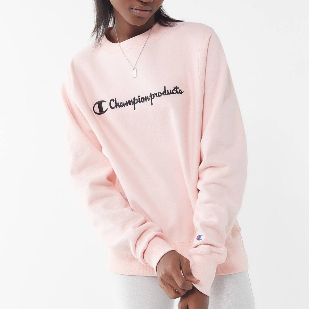 Champion pink sweatshirt